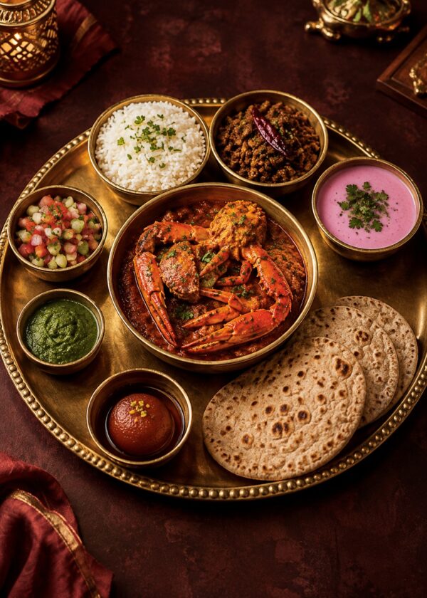 Crab Thali